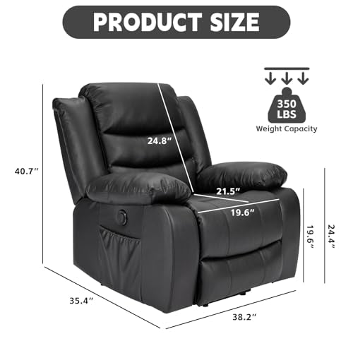 Power Lift Recliner Chair for Elderly with Massage and Heating, Brown U5395