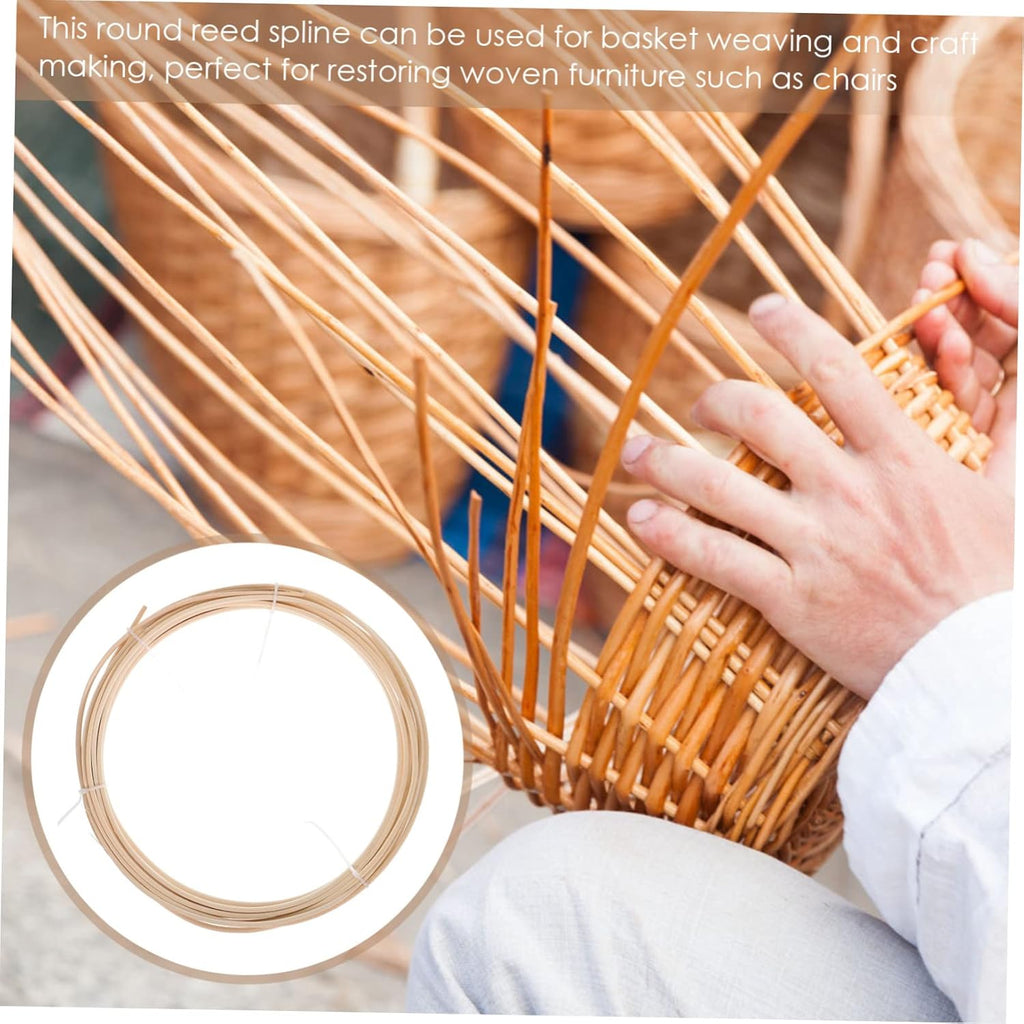 STOBOK Rattan Weave Material Furniture Repair Kit Basket Making Cane Webbing H58631