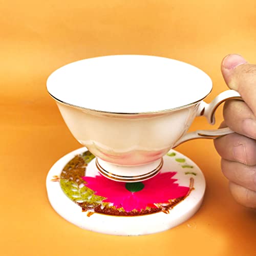 Crystal Epoxy Silicone Tray Mold Resin Placemat U1329