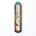 Peruvian Long Narrow mirror 35.8" tall for wall home decor living room, hallway, entryway | Handmade vintage style Long thin wall mirror