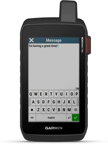 Garmin Montana 750i Rugged GPS Handheld with inReach Technology and 8-megapixel Camera V670