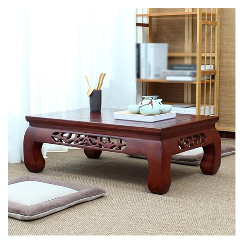 Japanese Floor Table Low Wooden Tatami Table for Living Room Q40666