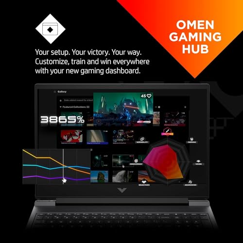 HP Victus 16.1" Gaming Laptop, Intel i7-13700HX, RTX 4060, 32GB DDR5, 2TB SSD V438
