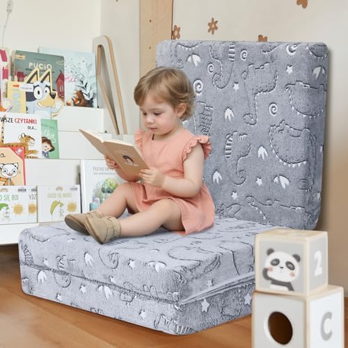MeMoreCool Foldable Floor Mattress for Kids Toddler Nap Mat, Glow 63x26 Inch L381769