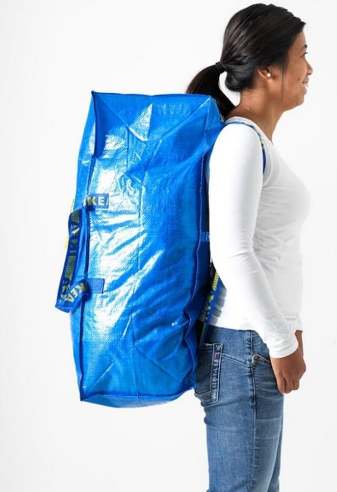 Ikea Frakta Storage Bag - Blue (5) U848532