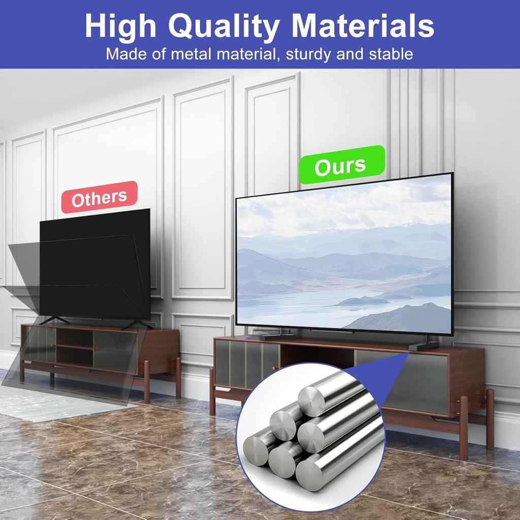 Metal TV Legs for Sony Bravia, 40mm Hole Distance L297357
