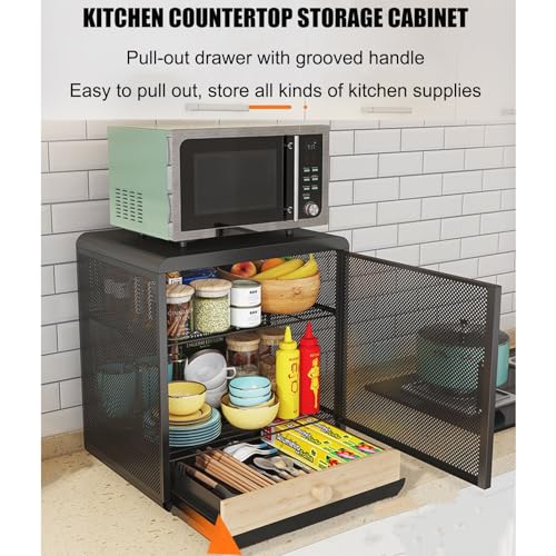 Kitchen Pantry Cabinet Freestanding Storage Cupboard with Shelves R6653