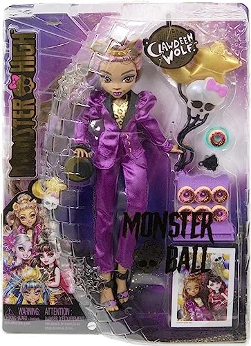 Monster High Monster Ball Doll Lagoona Blue with Party Dress & Accessories Q50997