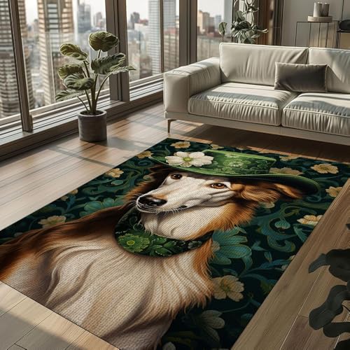 Nova Scotia Duck Tolling Retriever Dog Rugs for Living Room Bedroom, Wild Animals Prints Area Rug J623