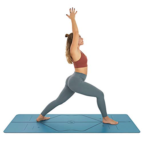 Liforme Travel Yoga Mat with Patented Alignment System I16106