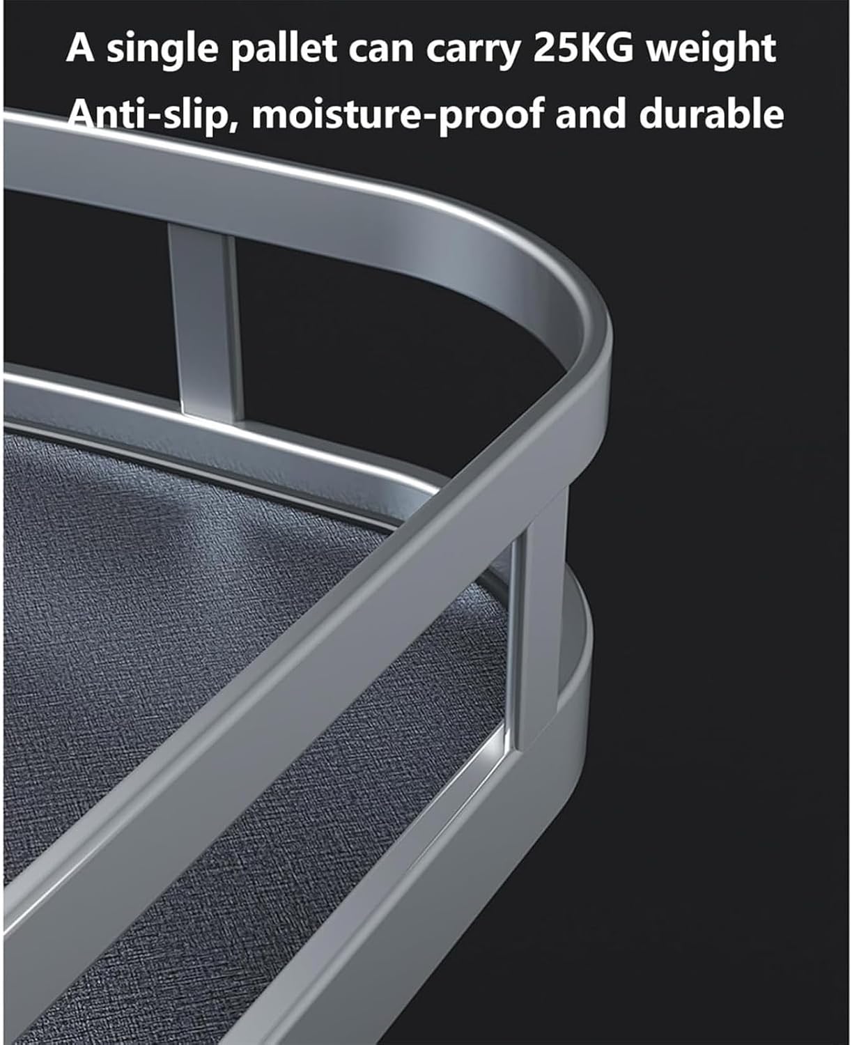 Cabinet Corner Pull Out Shelf 2-Tier Soft Close Organizer B1047