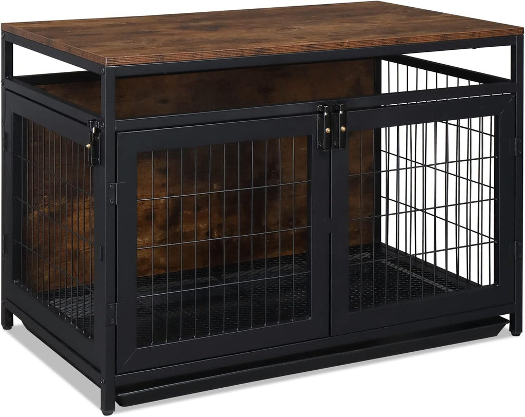 37" Double Door Sideboard Buffet Cabinet with Storage K585843