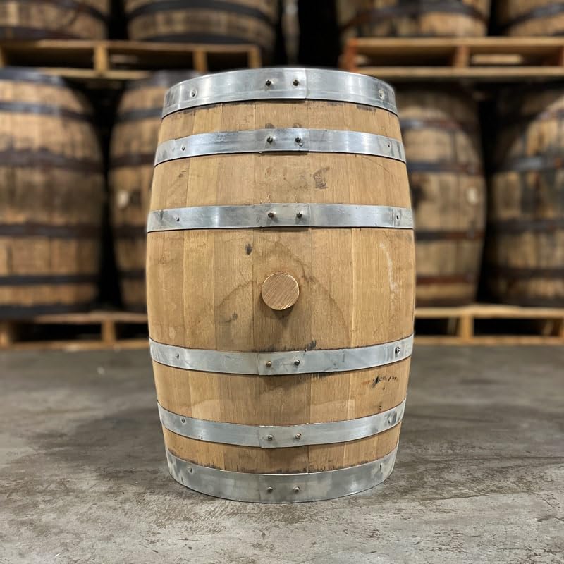 Midwest Barrel Company Authentic American White Oak Bourbon Barrel 15 Gallon L6056
