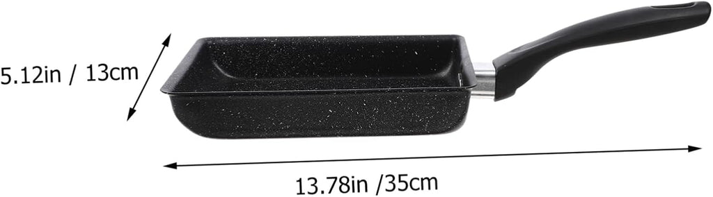 Tamagoyaki Square Griddle Pan Nonstick Japanese Omelette Pan F789
