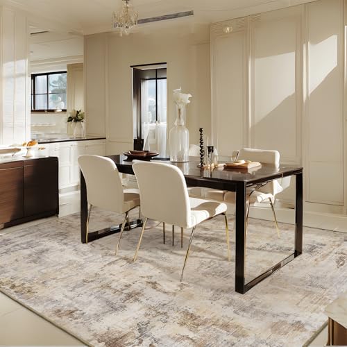 tchido Washable Non Slip Abstract Area Rug 8x10 G33524