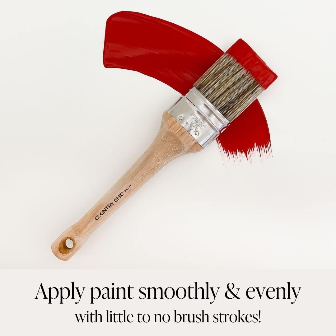 Chalk Style Paint + Paint Brush Bundle - Belle of the Ball Light Blue (Quart) U322775