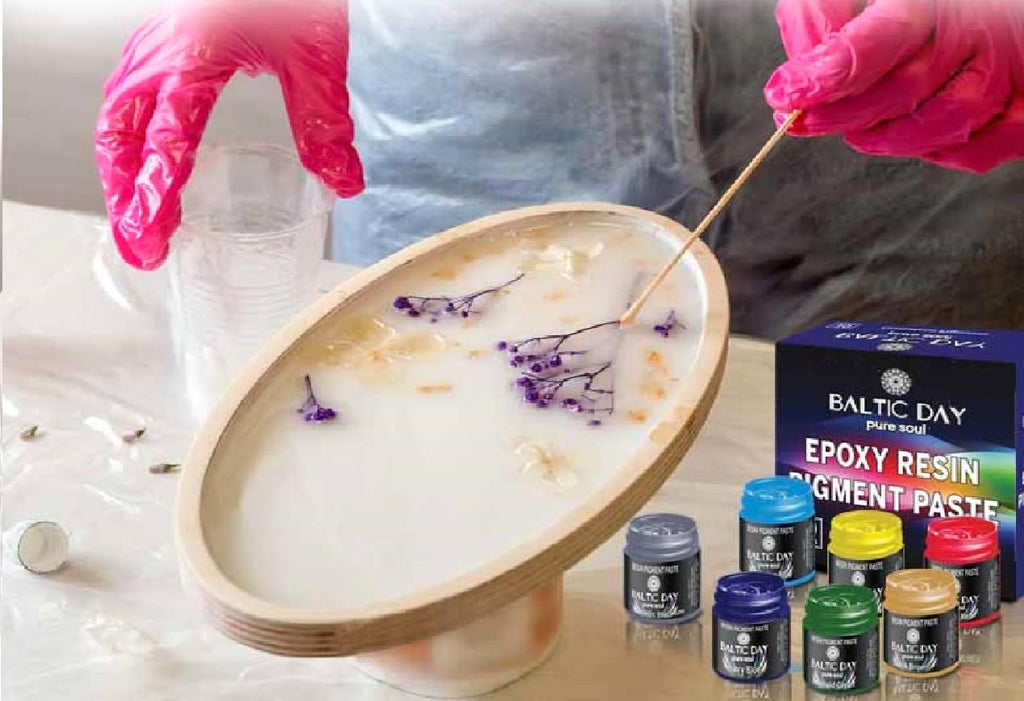 24 Pigment Pastes for Epoxy Resin Jars Set - Opaque Solid Resin Dye G284