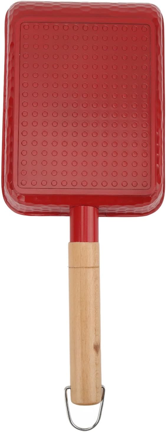 Tamagoyaki Pan, Japanese Omelet Egg Pan Non Stick, 7" x 5", Red G14656