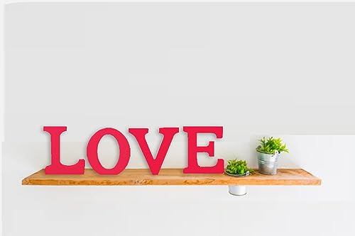 8 Inch Unfinished Wooden Alphabet Letters for Wall Desk Decor F30619