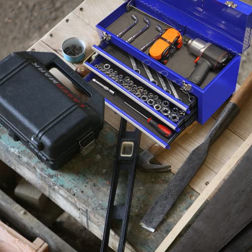 BIG RED 3 Drawer 20" Metal Tool Box Portable Steel Tool Chest K827254