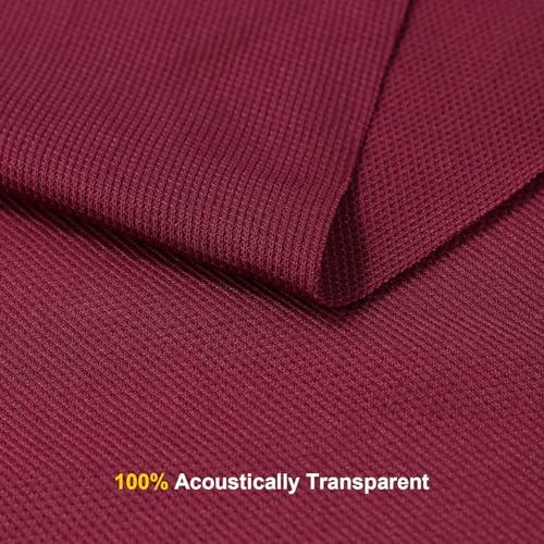 1yard Speaker Grill Cloth Fabric Black (36" x 54") P725
