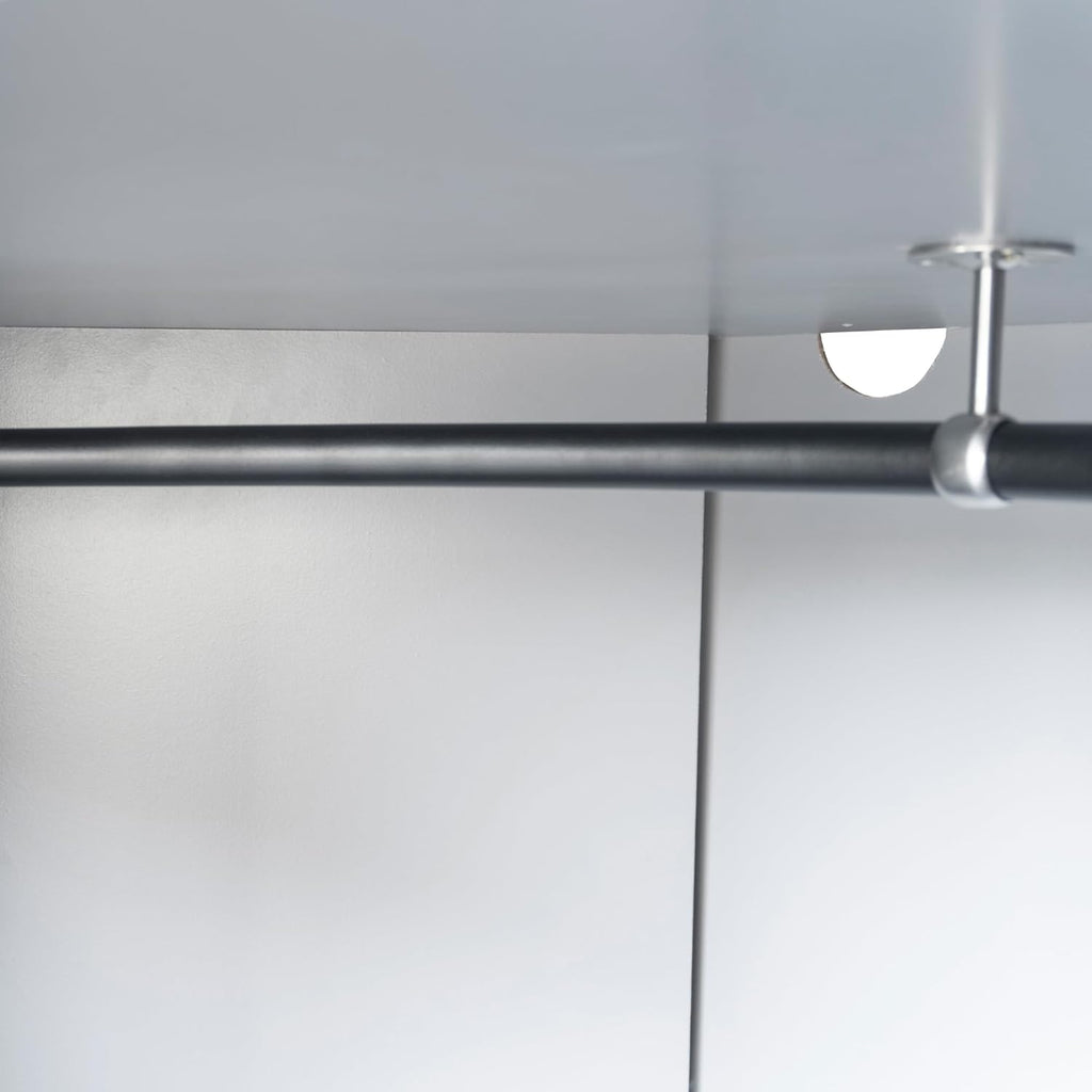 Armoir Wardrobe Closet & Cabinet with Hanging Rail, Freestanding for Bedroom L526172