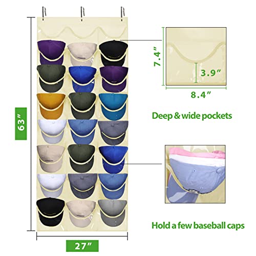 Hat Rack for Baseball Caps with 3 Hooks G3221