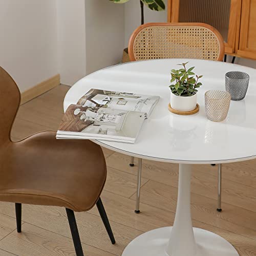 Clear PVC Tablecloths Waterproof Round Table Protector 1.5mm S3010