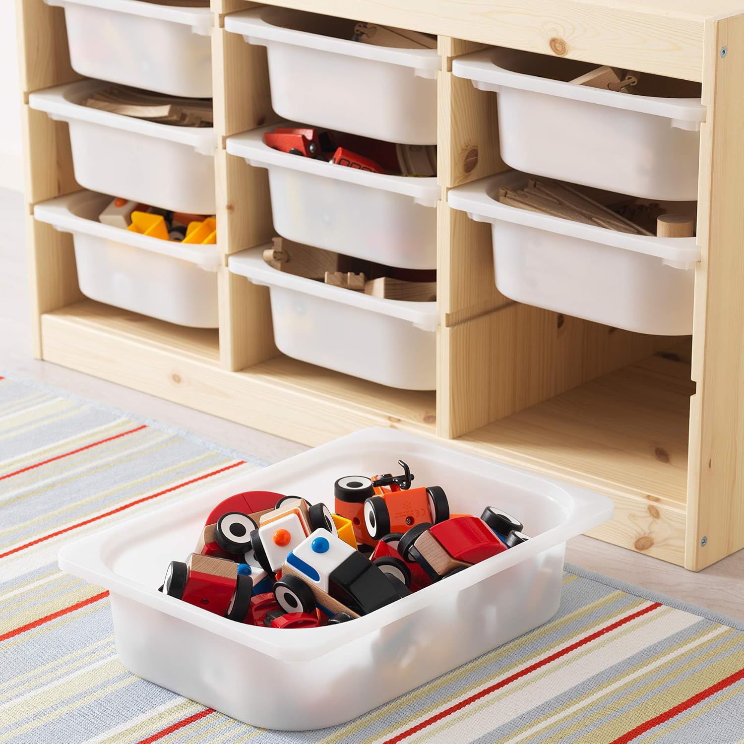 Ikea TROFAST Storage Combination with Boxes, 93x44x52 cm M563