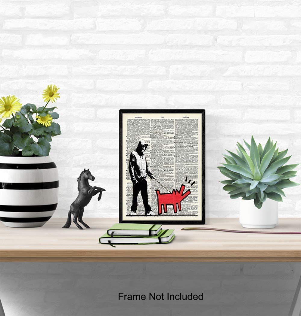 Banksy Graffiti 8x10 Wall Decor Picture - Modern Art Poster for Home P763