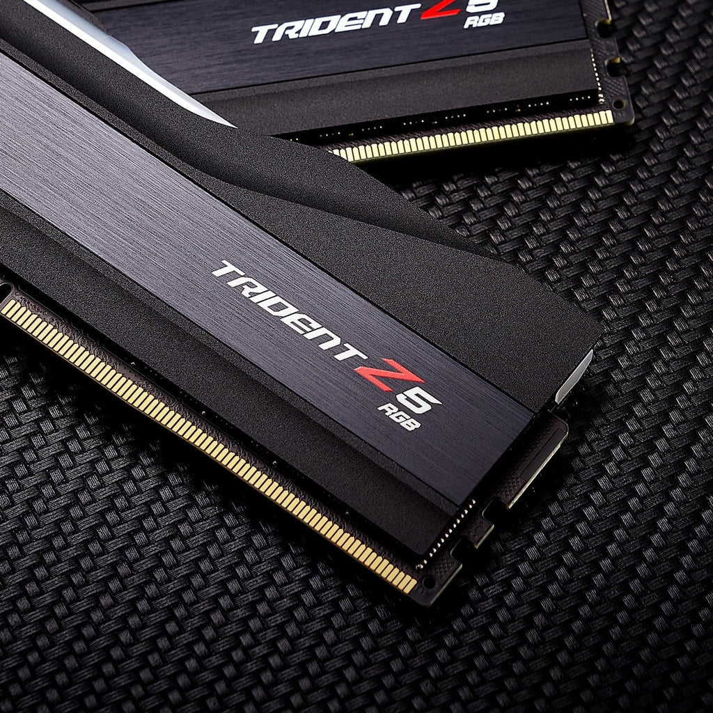G.SKILL Trident Z5 RGB DDR5 RAM 32GB (2x16GB) 5600MT/s CL28 Desktop Memory UDIMM Matte Black R30838