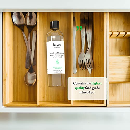 Bayes Food Grade Mineral Oil for Cutting Board - 12 oz U34337