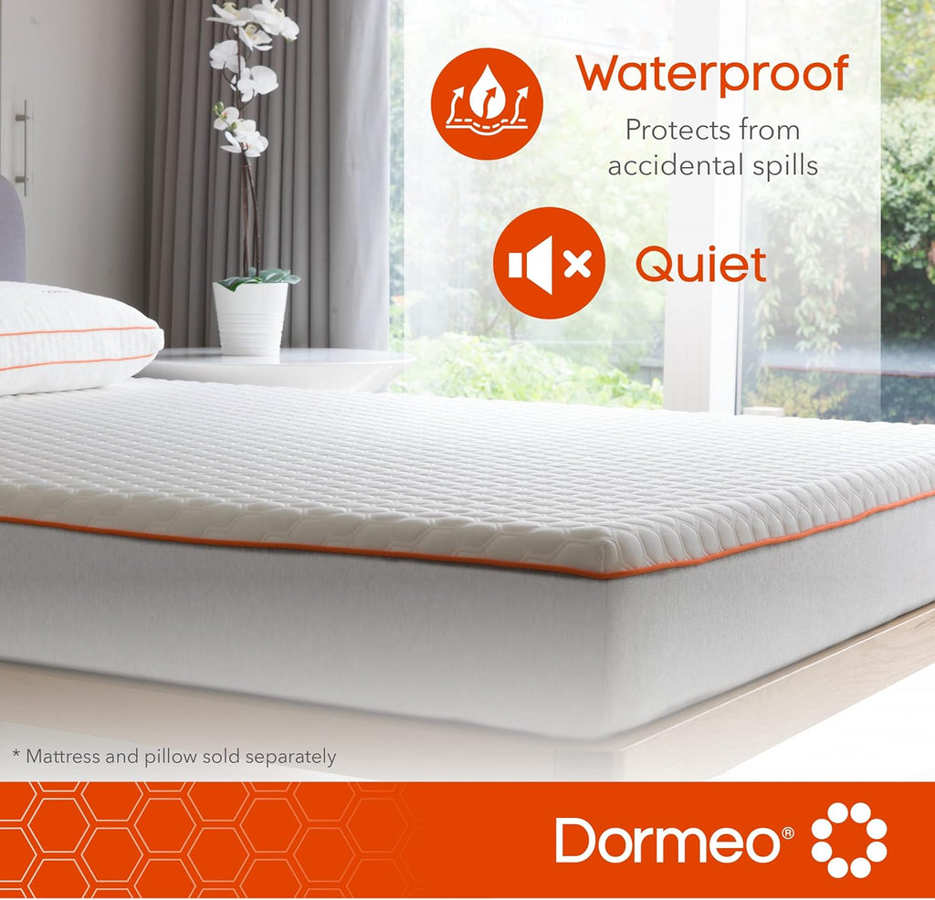 Dormeo Queen Mattress Topper with Waterproof Protector Bundle E166736