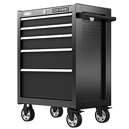 CRAFTSMAN S2000 26IN 5-Drawer Cabinet with Tray & Holder D8238