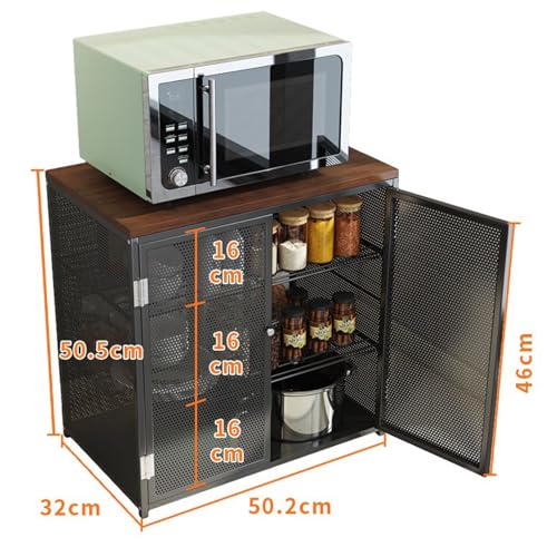 Kitchen Pantry Cabinet Freestanding Storage Cupboard with Shelves R6653