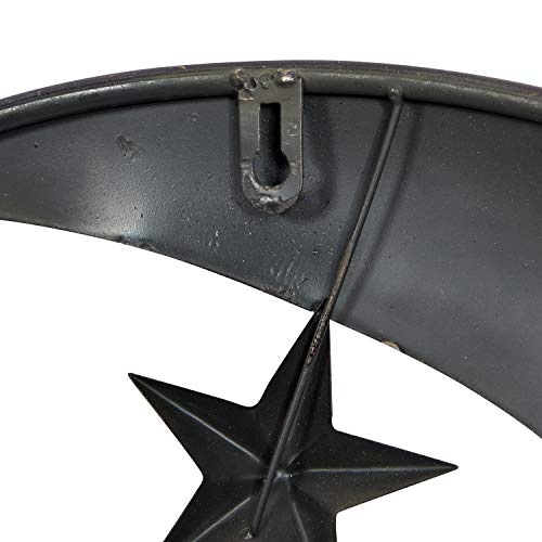 Benzara Metal Sun Moon Wall Decor Z887816