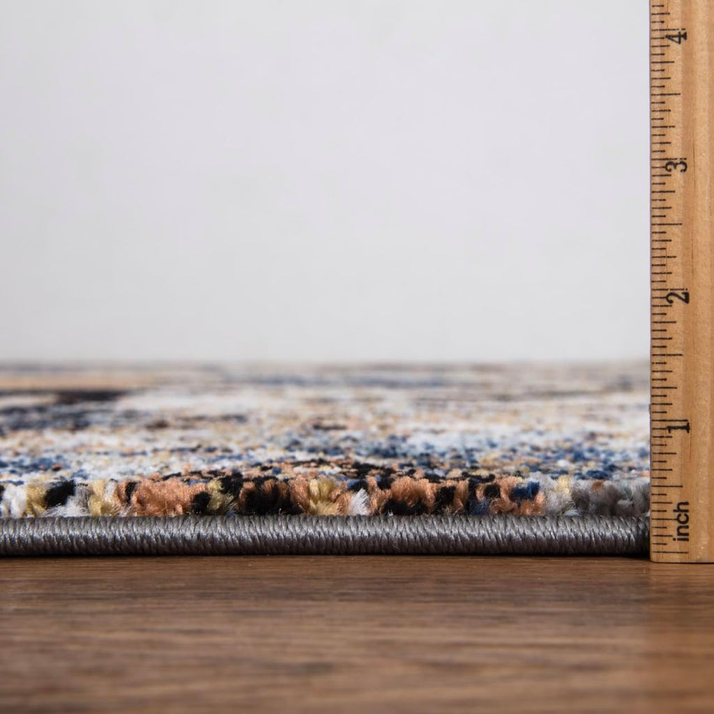 Keen Home Design Area Rug 6x9 Non-Shedding Abstract E7135