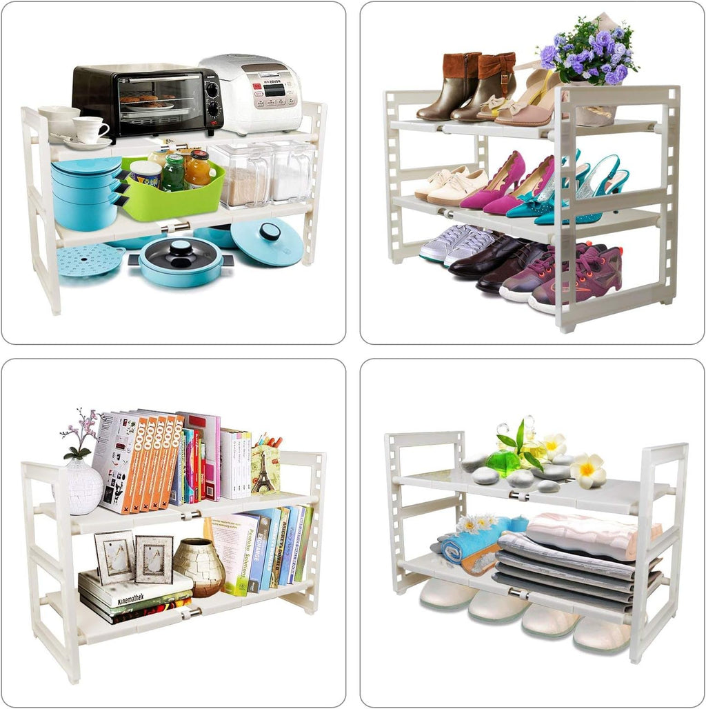 Expandable 2 Tier Under Sink Organizer for Kitchen and Bathroom P31787