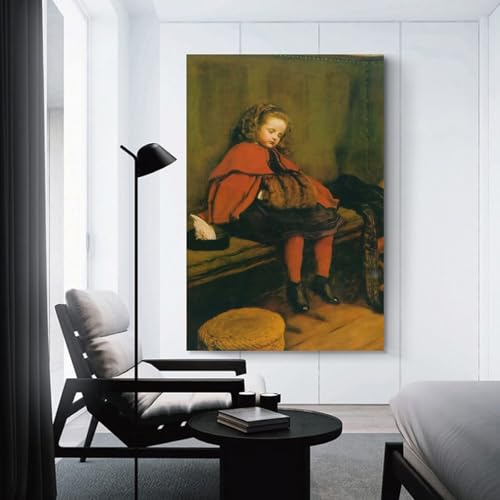 John Everett Millais My Second Sermon Canvas Wall Art Poster 24x36inch T203912