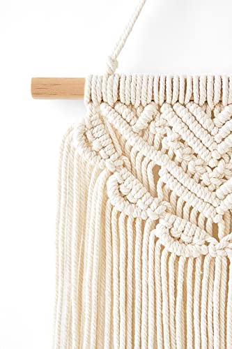 Mkono Macrame Wall Hanging Boho Decor for Bedroom Living Room, Set of 2 G184012