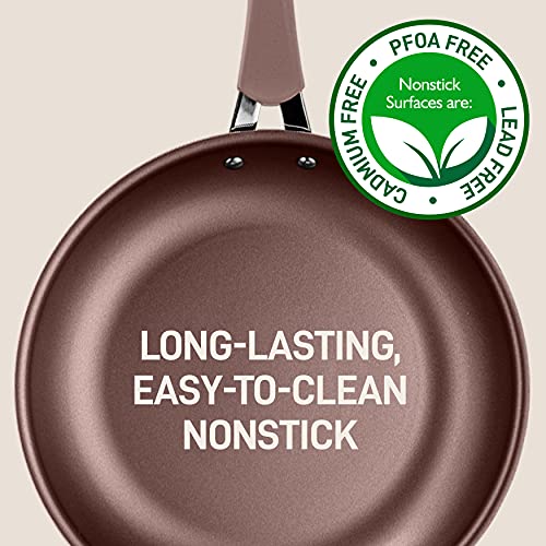 NutriChef 14-Piece Nonstick Cookware Set with Pots, Pans & Utensils S3171