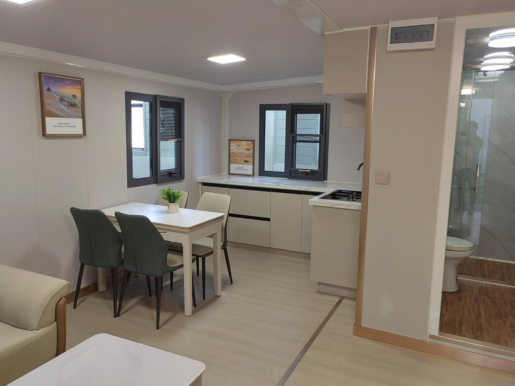 20ft Prefabricated Mobile Home with Bedrooms and Kitchen A8328