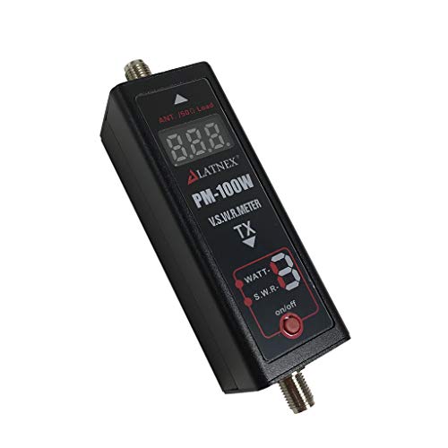 PM-120W Digital VHF UHF SWR Meter Frequency Counter for Ham Radio Z28582