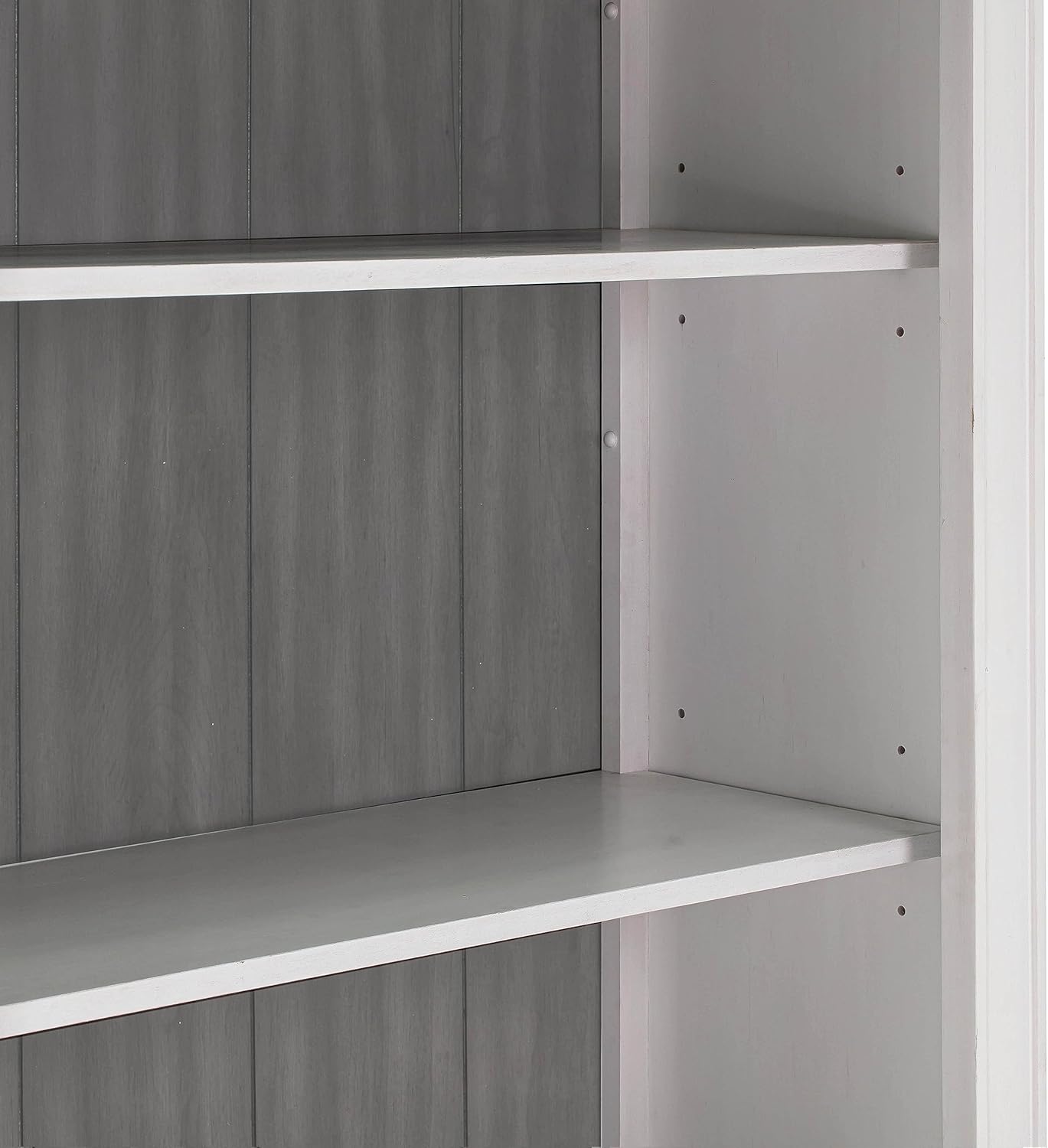 Tov Furniture Roanoke Transitional 78" Wood Bookcase White L474