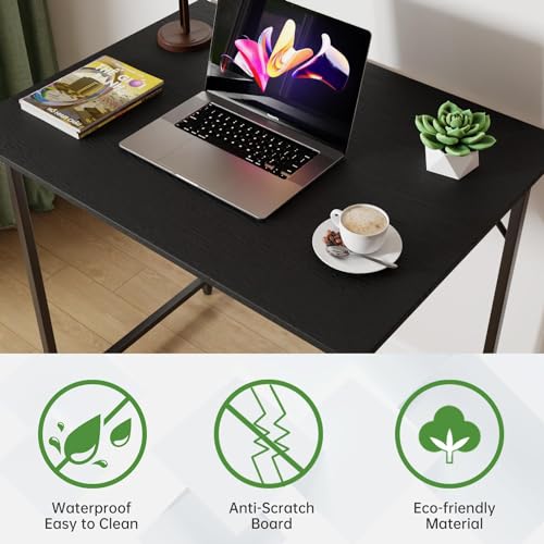 32 Inch Computer Desk with Metal Frame for Home Office Q5122