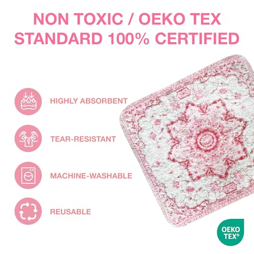 Washable Pee Pads for Dogs - Reusable Puppy Training Pads - Waterproof & Non-Slip V33734