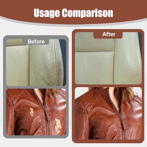 Leather Repair Gel Kit for Furniture, Sofa, Car Seats, Shoes (Black) Z8823