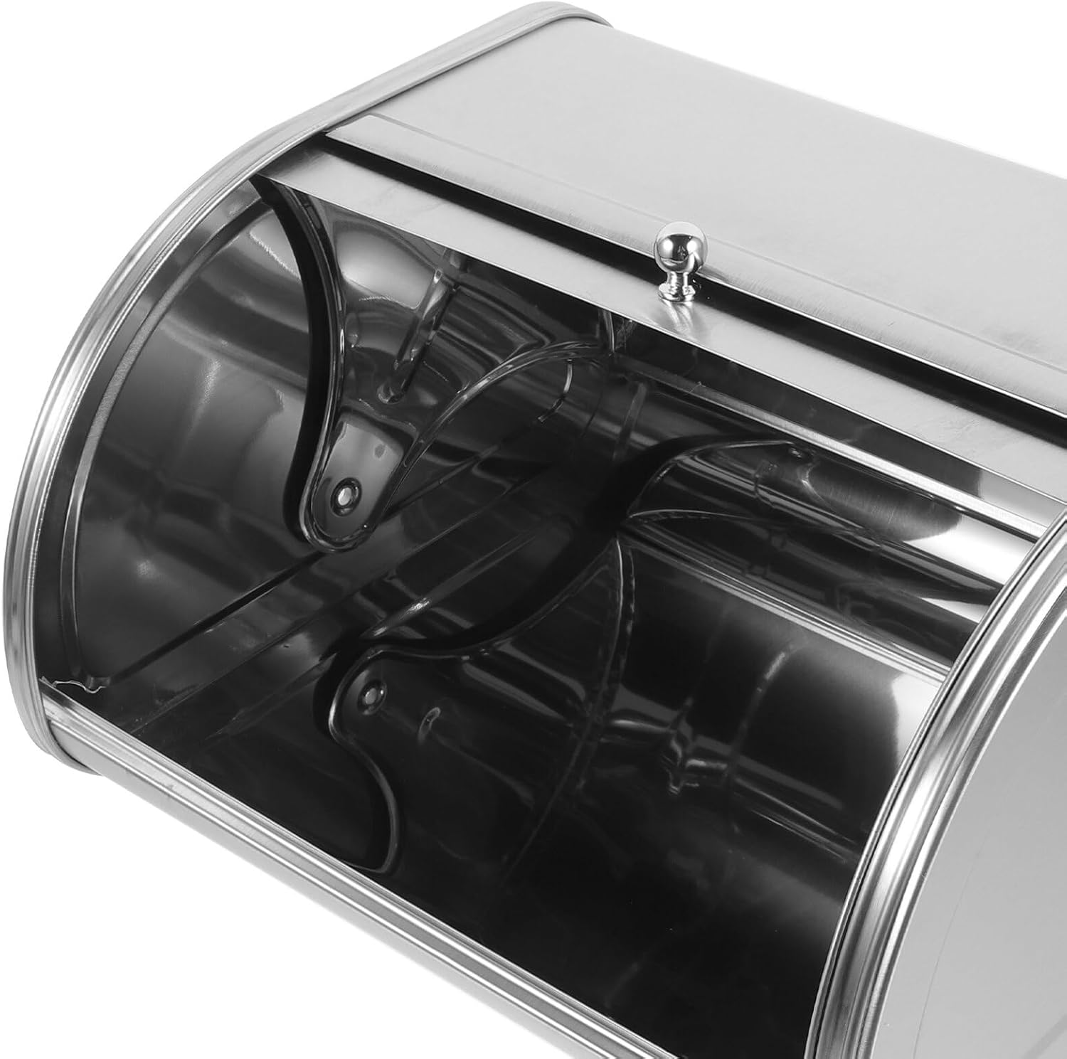 Holibanna Bread Storage Container Box Stainless Steel with Cover B140