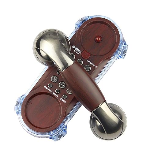 TelPal Trimline Corded Phone Retro Wall Mounted Telephone Red Bronze E90514