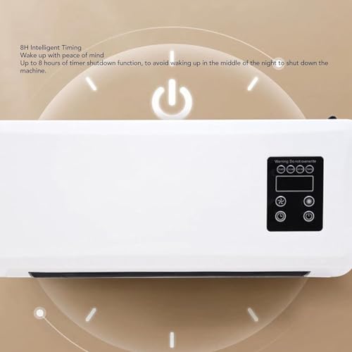 Ductless Air Conditioner Wall Mounted with Remote Control, Mini Split AC/Heating System U16200